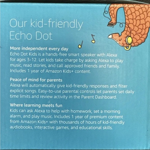 Amazon Echo Kids Dot with Alexa Owl (Brand NEW Factory Seal) SEE VIDEO!! - Picture 15 of 16